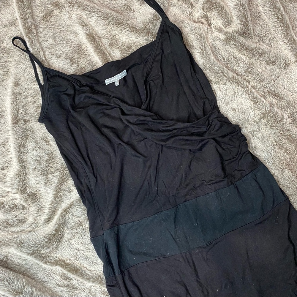 James Perse Black Mini Dress